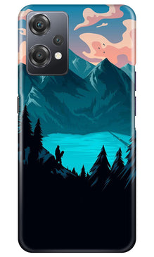 Mountains Mobile Back Case for OnePlus Nord CE 2 Lite 5G (Design - 155)