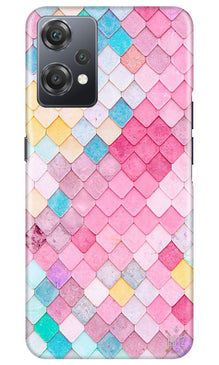 Pink Pattern Mobile Back Case for OnePlus Nord CE 2 Lite 5G (Design - 184)
