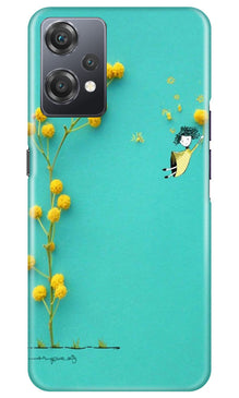 Flowers Girl Mobile Back Case for OnePlus Nord CE 2 Lite 5G (Design - 185)