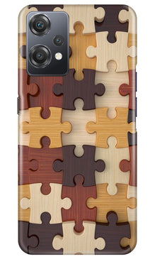Puzzle Pattern Mobile Back Case for OnePlus Nord CE 2 Lite 5G (Design - 186)