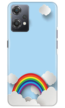 Rainbow Mobile Back Case for OnePlus Nord CE 2 Lite 5G (Design - 194)