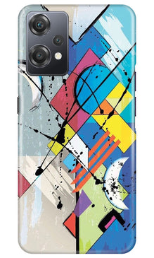 Modern Art Mobile Back Case for OnePlus Nord CE 2 Lite 5G (Design - 204)