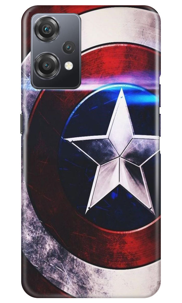 Captain America Shield Case for OnePlus Nord CE 2 Lite 5G (Design No. 219)