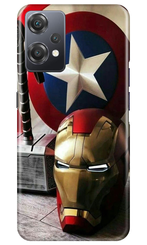 Ironman Captain America Case for OnePlus Nord CE 2 Lite 5G (Design No. 223)