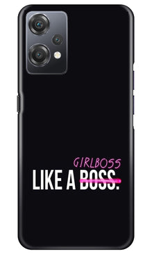 Like a Girl Boss Mobile Back Case for OnePlus Nord CE 2 Lite 5G (Design - 234)