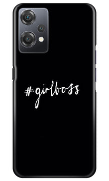 #GirlBoss Mobile Back Case for OnePlus Nord CE 2 Lite 5G (Design - 235)