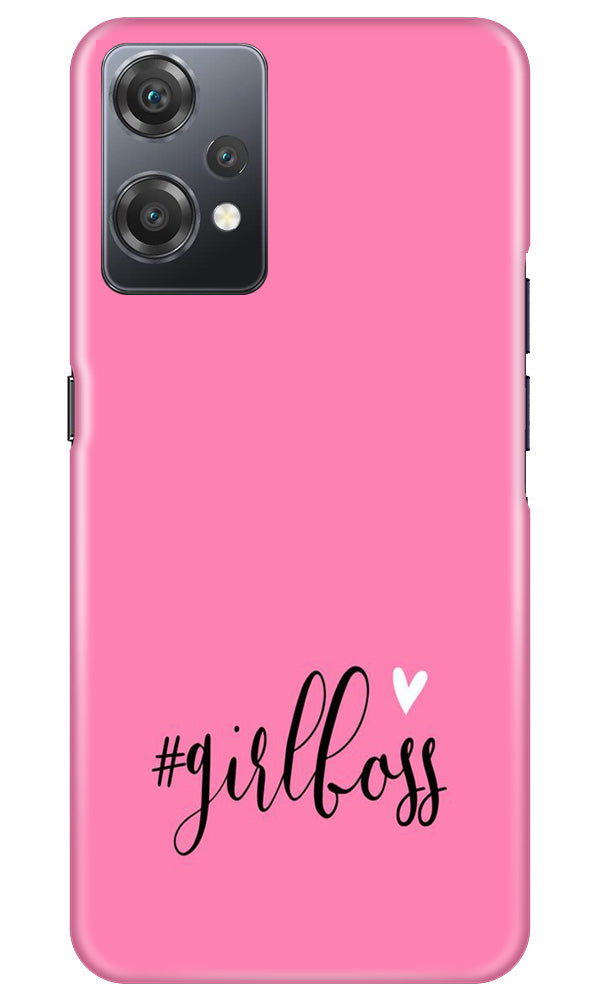 Girl Boss Pink Case for OnePlus Nord CE 2 Lite 5G (Design No. 238)