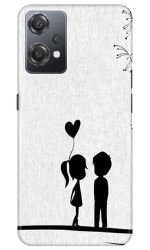 Cute Kid Couple Mobile Back Case for OnePlus Nord CE 2 Lite 5G (Design - 252)