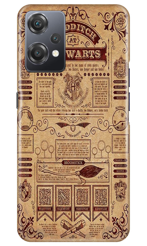 Hogwarts Mobile Back Case for OnePlus Nord CE 2 Lite 5G (Design - 266)