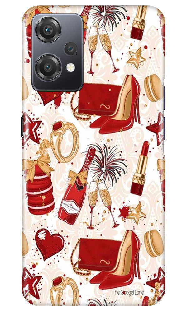 Girlish Mobile Back Case for OnePlus Nord CE 2 Lite 5G (Design - 274)