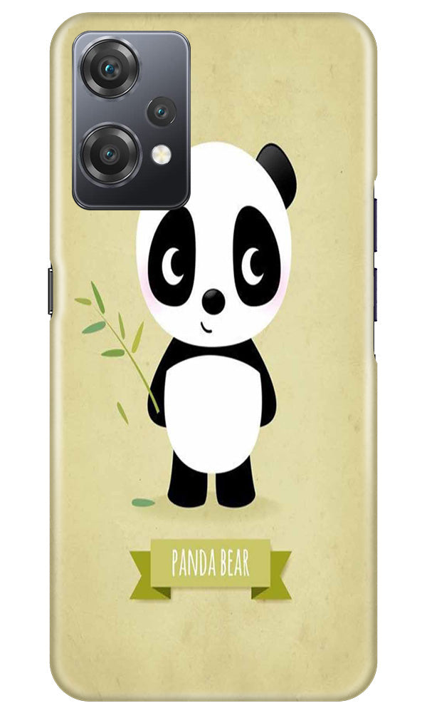 Panda Bear Mobile Back Case for OnePlus Nord CE 2 Lite 5G (Design - 279)