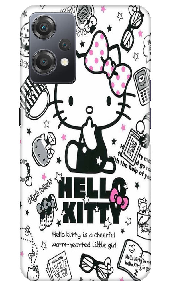 Hello Kitty Mobile Back Case for OnePlus Nord CE 2 Lite 5G (Design - 320)