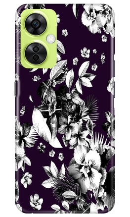 white flowers Case for OnePlus Nord CE 3 Lite 5G