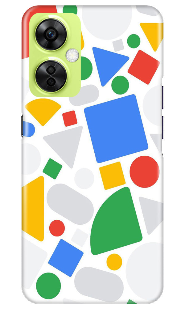 Circul Squar & Tringle Art Case for OnePlus Nord CE 3 Lite 5G