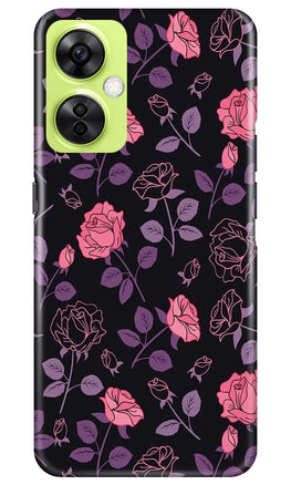 Rose Black Background Case for OnePlus Nord CE 3 Lite 5G