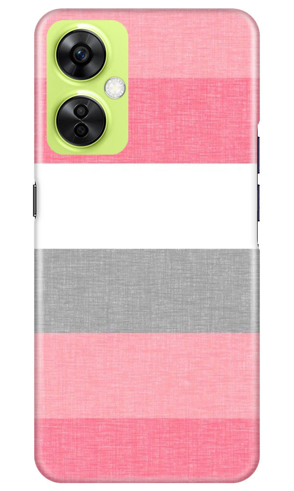 Pink white pattern Case for OnePlus Nord CE 3 Lite 5G