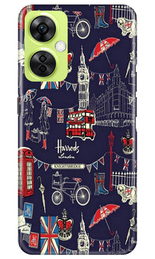 Love London Mobile Back Case for OnePlus Nord CE 3 Lite 5G (Design - 75)