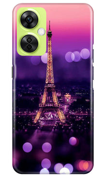 Eiffel Tower Mobile Back Case for OnePlus Nord CE 3 Lite 5G (Design - 86)