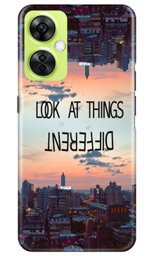 Look at things different Mobile Back Case for OnePlus Nord CE 3 Lite 5G (Design - 99)