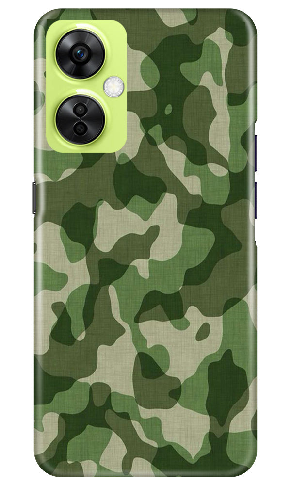 Army Camouflage Case for OnePlus Nord CE 3 Lite 5G  (Design - 106)