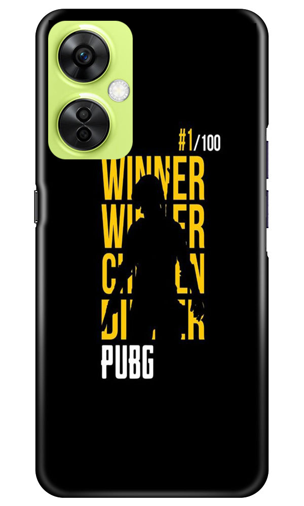 Pubg Winner Winner Case for OnePlus Nord CE 3 Lite 5G  (Design - 146)