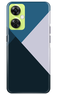 Blue Shades Mobile Back Case for OnePlus Nord CE 3 Lite 5G (Design - 157)