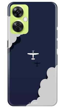 Clouds Plane Case for OnePlus Nord CE 3 Lite 5G (Design - 165)