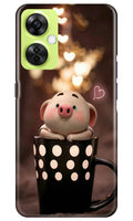 Cute Bunny Case for OnePlus Nord CE 3 Lite 5G (Design No. 182)