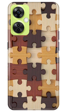 Puzzle Pattern Mobile Back Case for OnePlus Nord CE 3 Lite 5G (Design - 186)