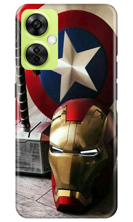 Ironman Captain America Case for OnePlus Nord CE 3 Lite 5G (Design No. 223)