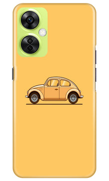 Vintage Car Mobile Back Case for OnePlus Nord CE 3 Lite 5G (Design - 231)