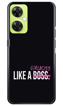 Like a Girl Boss Case for OnePlus Nord CE 3 Lite 5G (Design No. 234)