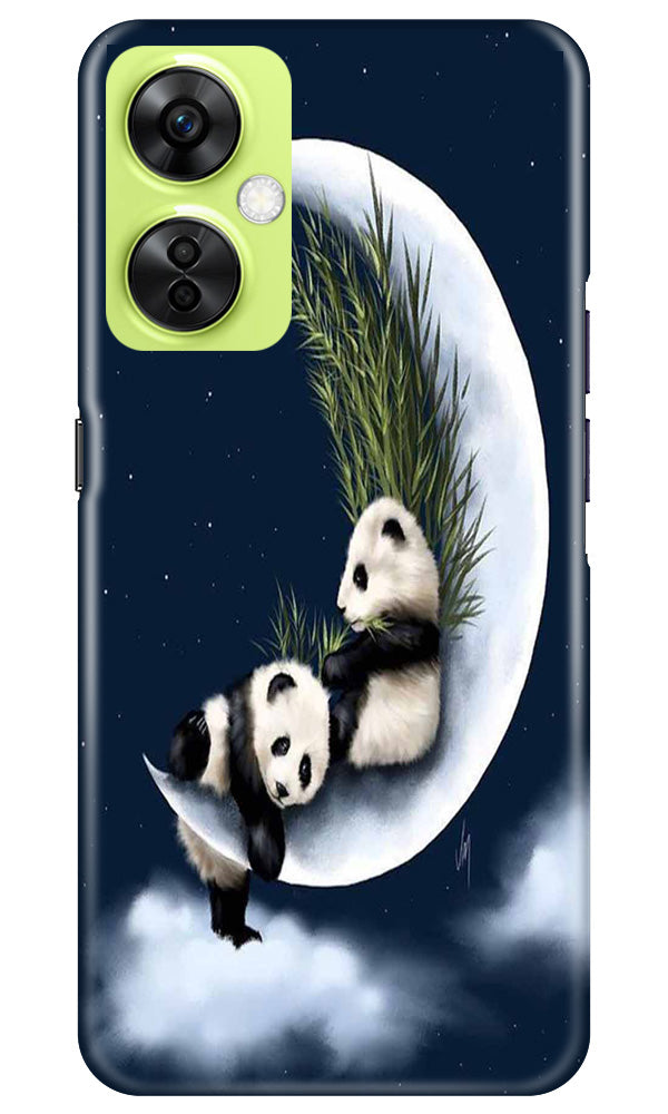 Panda Moon Mobile Back Case for OnePlus Nord CE 3 Lite 5G (Design - 280)