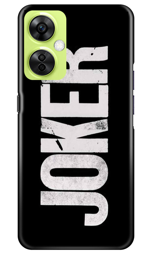 Joker Mobile Back Case for OnePlus Nord CE 3 Lite 5G (Design - 289)