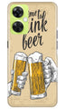 Drink Beer Mobile Back Case for OnePlus Nord CE 3 Lite 5G (Design - 290)