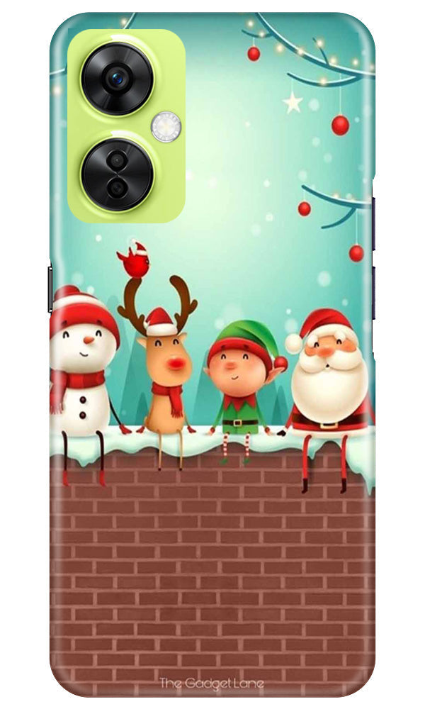 Santa Claus Mobile Back Case for OnePlus Nord CE 3 Lite 5G (Design - 296)