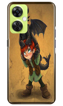 Dragon Mobile Back Case for OnePlus Nord CE 3 Lite 5G (Design - 298)
