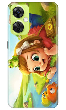 Baby Girl Mobile Back Case for OnePlus Nord CE 3 Lite 5G (Design - 301)