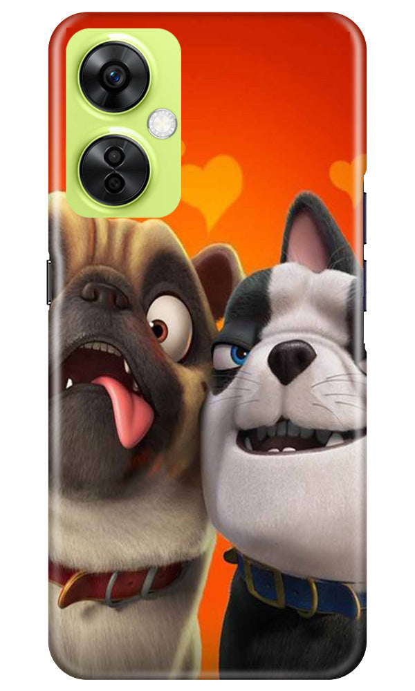 Dog Puppy Mobile Back Case for OnePlus Nord CE 3 Lite 5G (Design - 310)