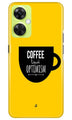 Coffee Optimism Mobile Back Case for OnePlus Nord CE 3 Lite 5G (Design - 313)