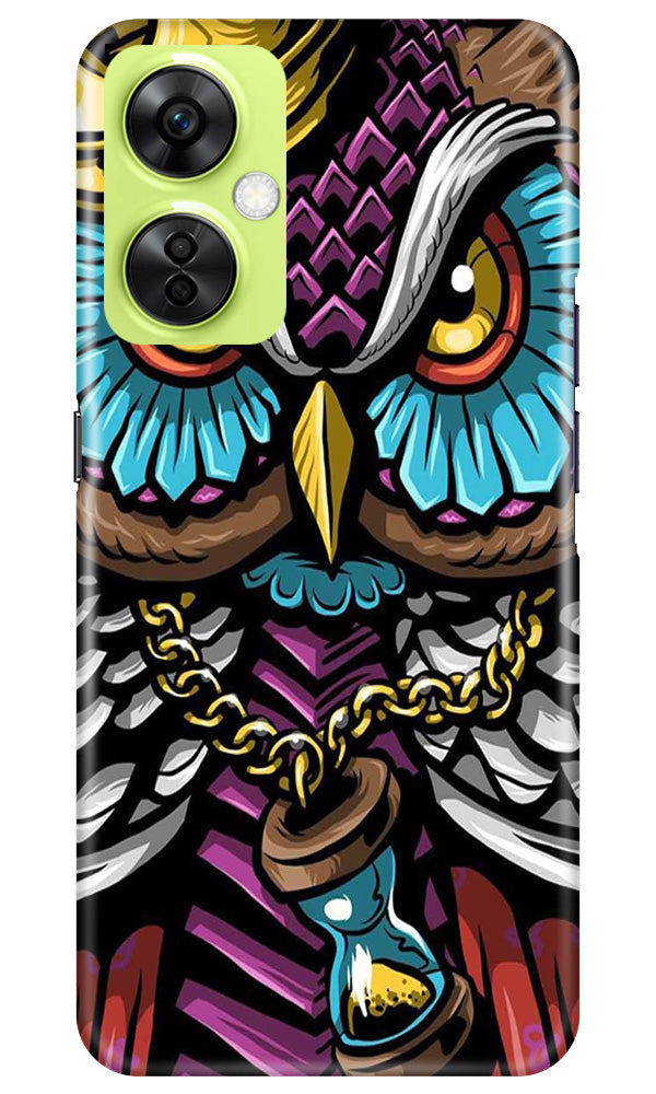 Owl Mobile Back Case for OnePlus Nord CE 3 Lite 5G (Design - 318)
