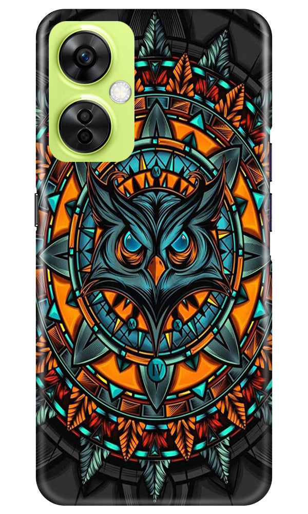 Owl Mobile Back Case for OnePlus Nord CE 3 Lite 5G (Design - 319)