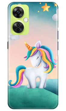 Unicorn Mobile Back Case for OnePlus Nord CE 3 Lite 5G (Design - 325)
