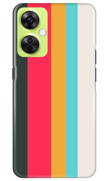 Color Pattern Mobile Back Case for OnePlus Nord CE 3 Lite 5G (Design - 328)