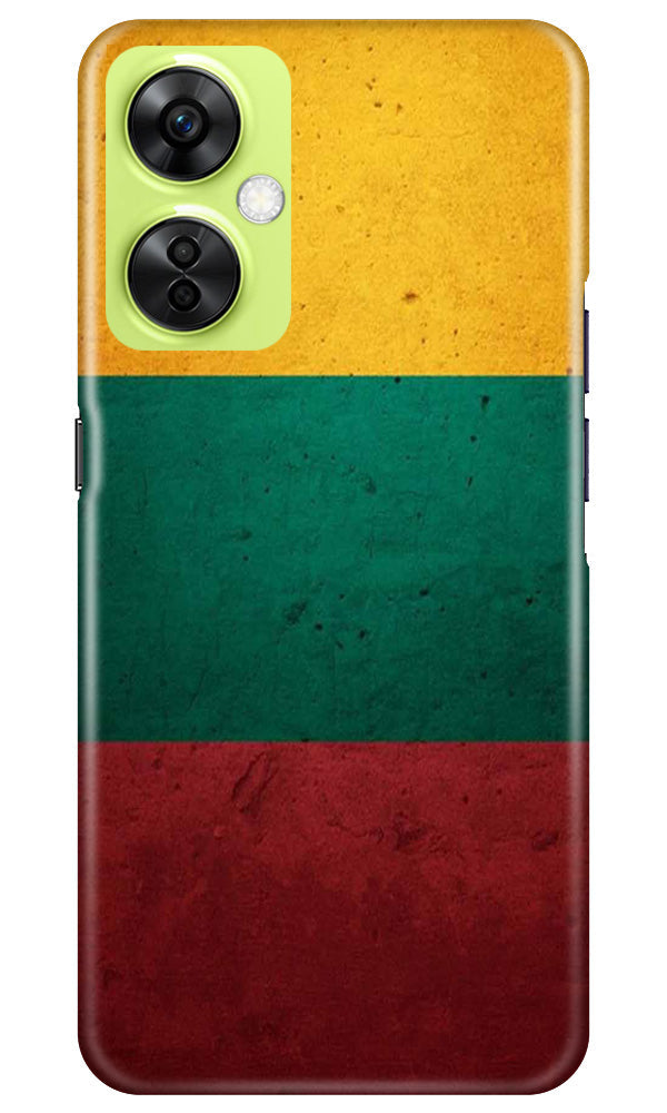 Color Pattern Mobile Back Case for OnePlus Nord CE 3 Lite 5G (Design - 333)