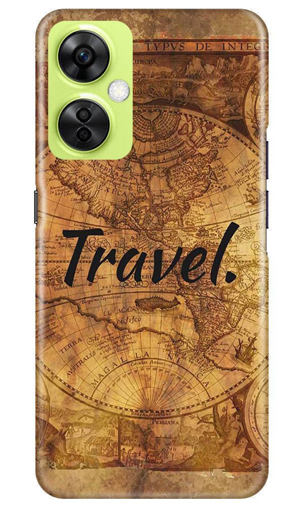 Travel Mobile Back Case for OnePlus Nord CE 3 Lite 5G (Design - 334)