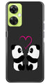 Panda Love Mobile Back Case for OnePlus Nord CE 3 Lite 5G (Design - 355)