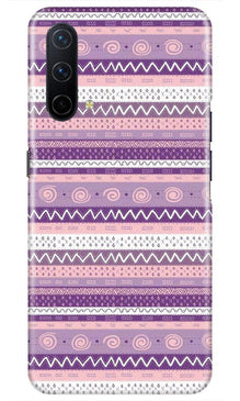 Zigzag line pattern3 Mobile Back Case for OnePlus Nord CE 5G (Design - 11)