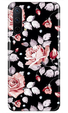 Pink rose Mobile Back Case for OnePlus Nord CE 5G (Design - 12)