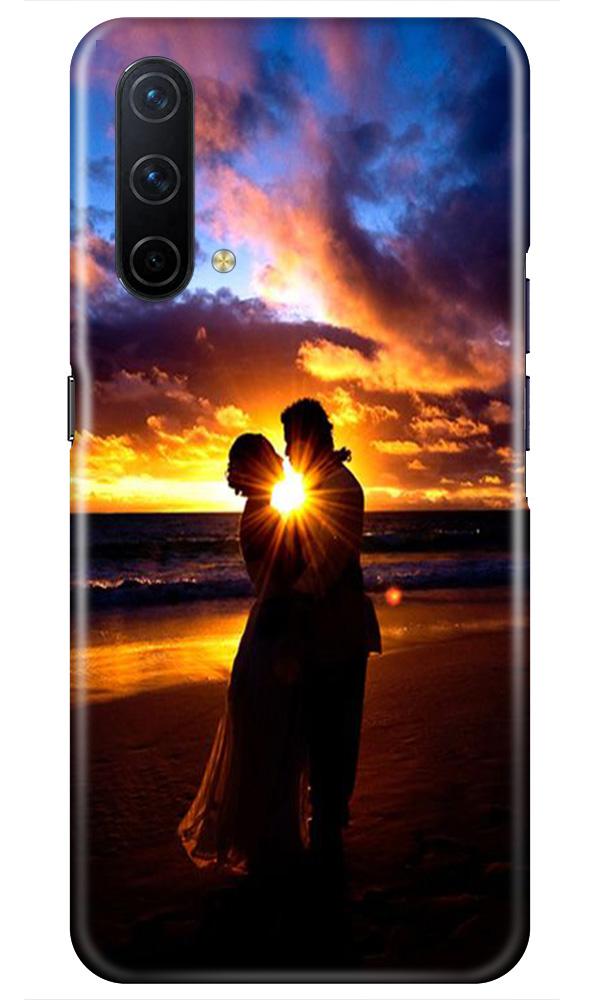 Couple Sea shore Case for OnePlus Nord CE 5G
